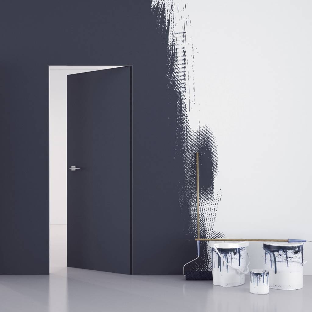 Jak pomalować drzwi ukryte farbą ścienną. Praktyczny poradnik krok po kroku.