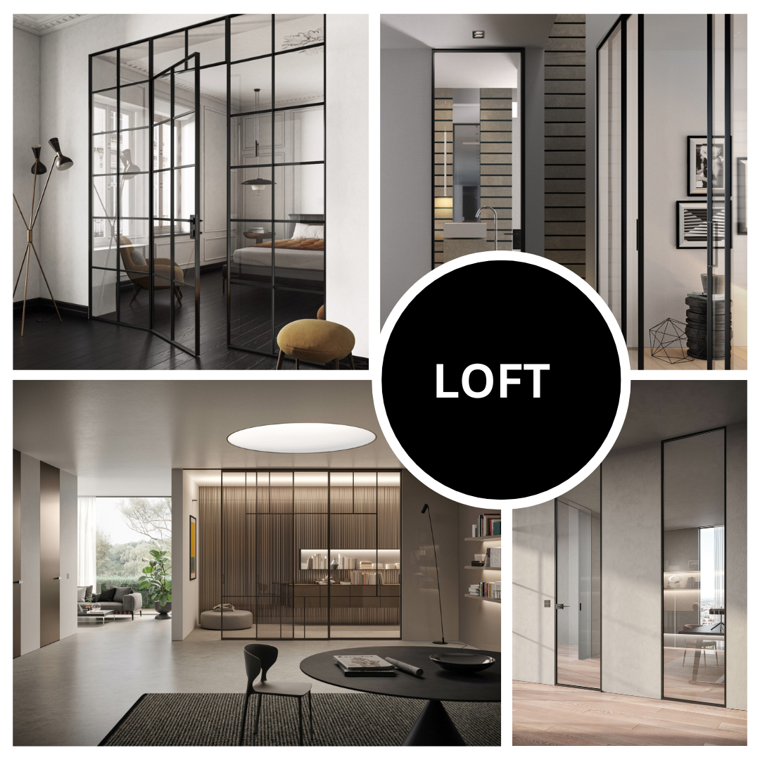 Szklane drzwi w stylu loftowym – jak stworzyć industrialne wnętrze?